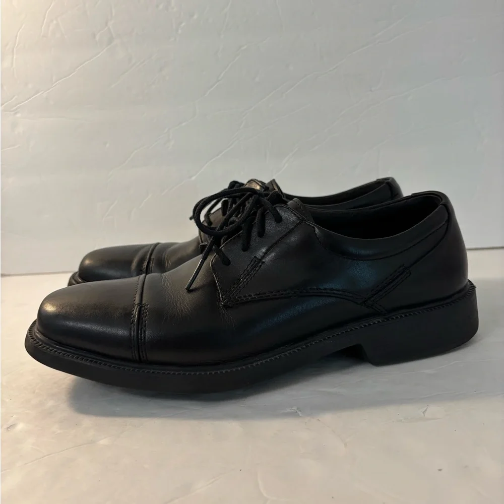 BOSTONIAN Flexlite Black 7.5 Lace-Up Oxford Shoes